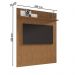Painel Frisado Siena Sala para TV até 60 Polegadas 160 cm Cedro