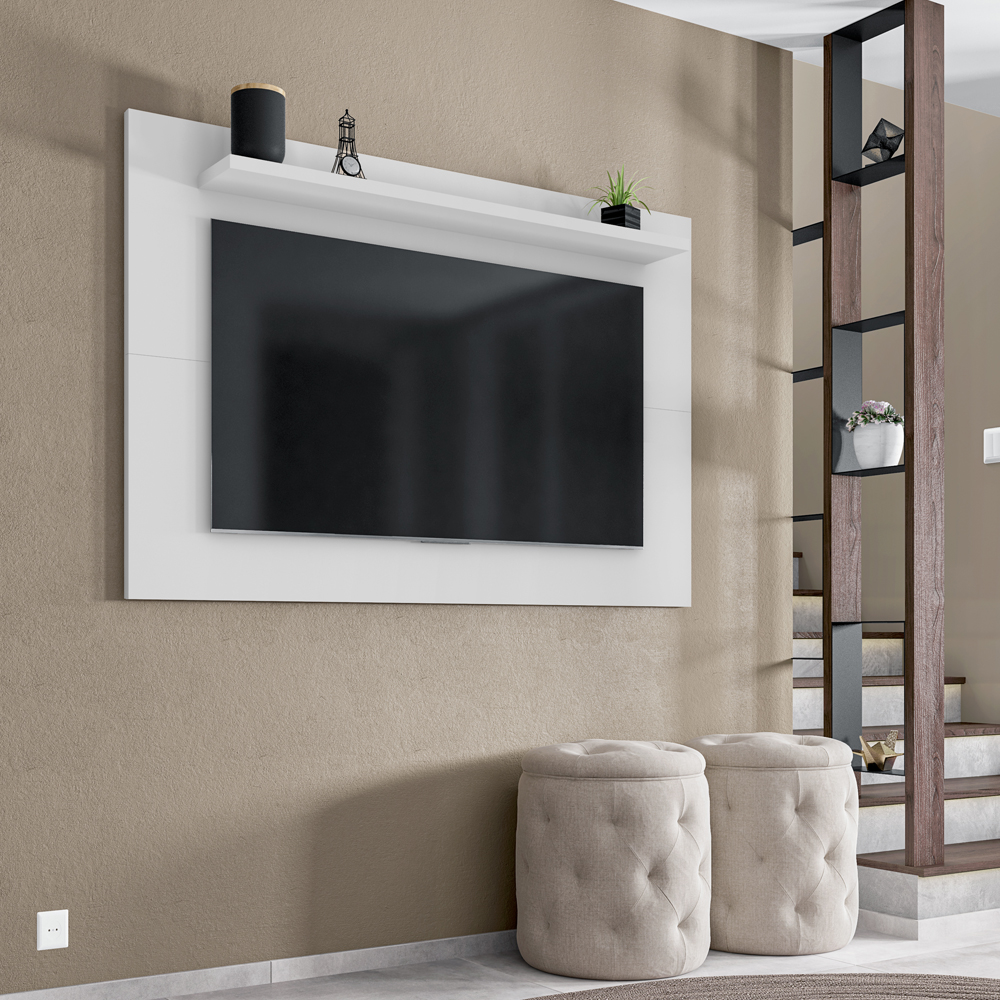 Painel Para Sala Tv 50 Polegadas 088163 Branco DCASA