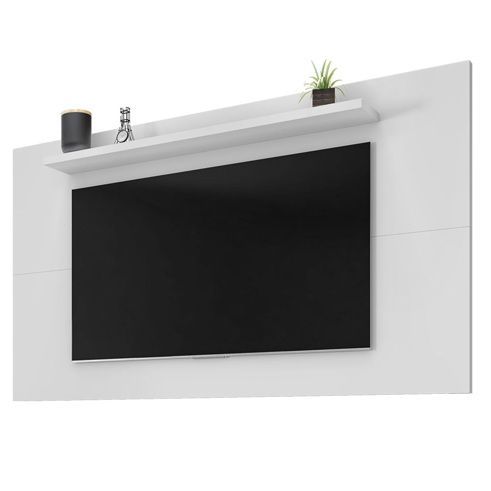 Painel Para TV 50 Pol 158 Cm 088162 Branco DCASA