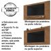 Painel Para TV 50 Pol 158 Cm 088162 Cedro DCASA