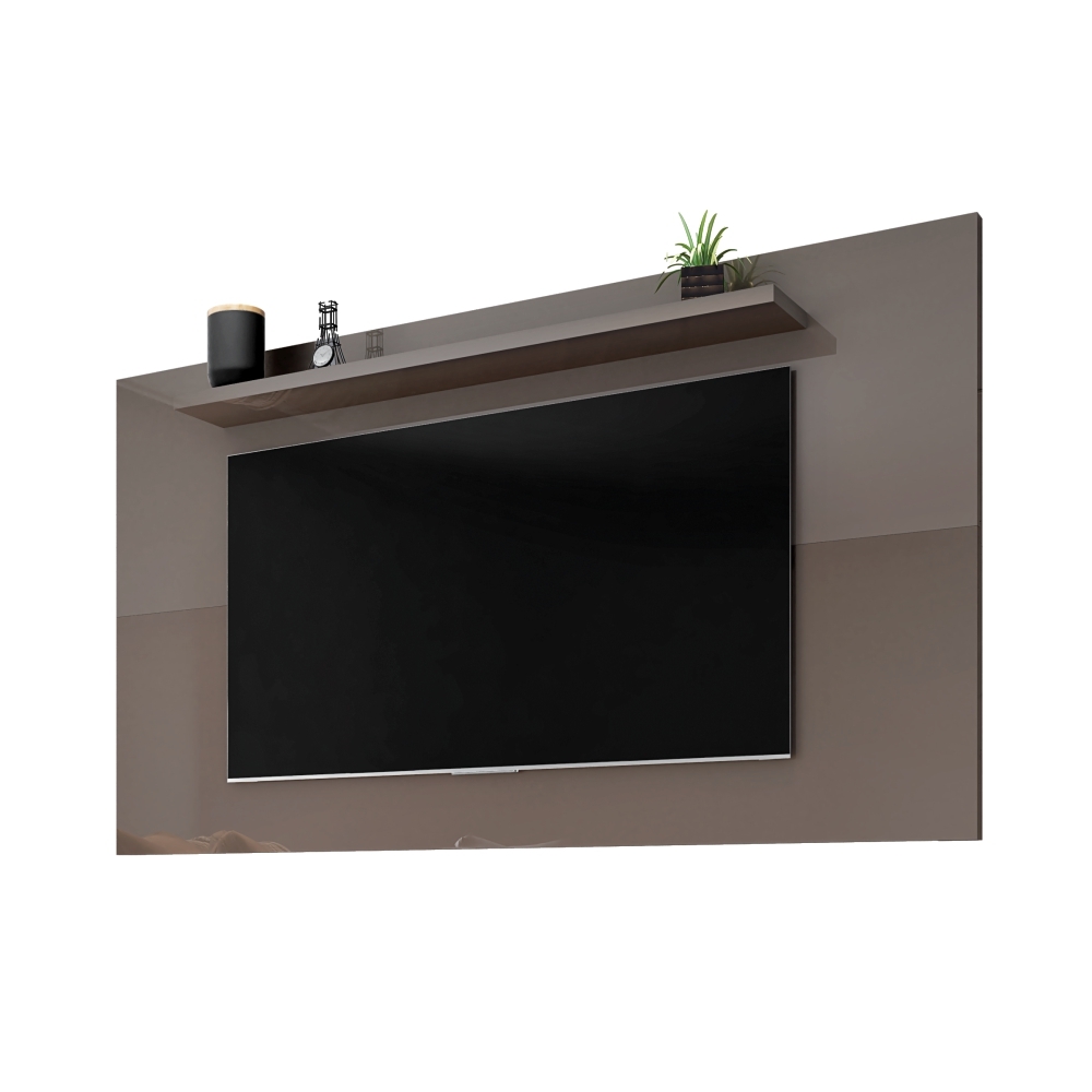 Painel para TV Castle 1.58 Cinza