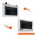 Painel para TV até 60 Polegadas Safira Branco