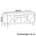 Rack 4 Portas Para TV 60 Polegadas 011071 Off White Cedro DCASA