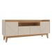 Rack Adria 4 PT Off White e Noce 158 cm