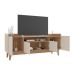 Rack Adria 4 PT Off White e Noce 158 cm