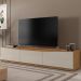 Rack Bancada Para TV 60 Pol 180cm 11082 Cedro Off White DCASA