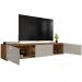 Rack Bancada Para TV 60 Pol 180cm 11082 Cedro Off White DCASA