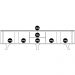 Rack Bancada Para TV 60 Pol 217 cm 11097 Cedro Branco DCASA