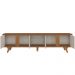 Rack Bancada Para TV 60 Pol 217 cm 11097 Cedro Off White DCASA