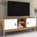 Rack Bancada Para Tv 40 Pol 135 Cm 011095 Cedro Branco DCASA