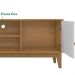 Rack Bancada Para Tv 40 Pol 135 Cm 011095 Cedro Branco DCASA