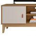 Rack Bancada Para Tv 40 Pol 135 Cm 011095 Cedro Off White DCASA