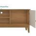 Rack Bancada Para Tv 40 Pol 135 Cm 011095 Cedro Off White DCASA