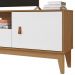 Rack Para Sala 160 CM 011096 Cedro Branco DCASA