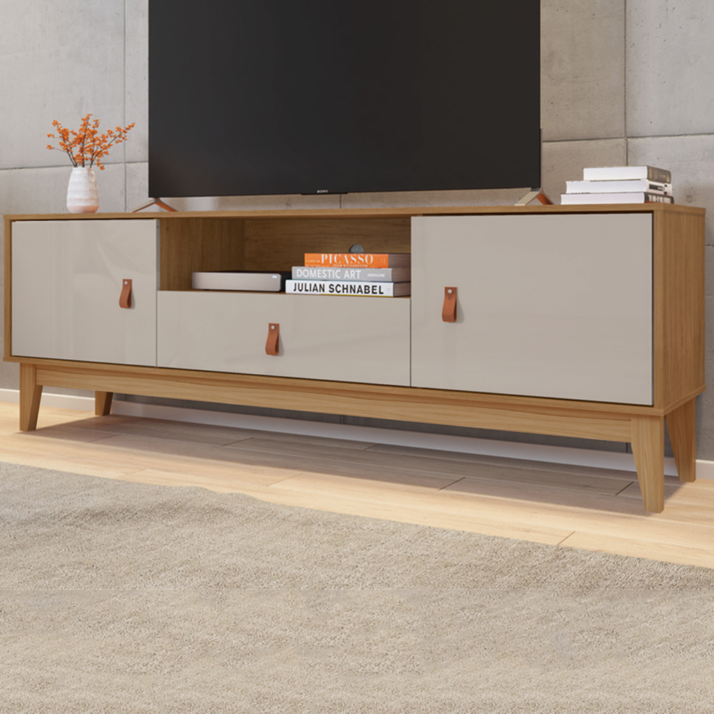 Rack Para Sala 160 CM 011096 Cedro Off White DCASA