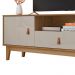 Rack Para Sala 160 CM 011096 Cedro Off White DCASA