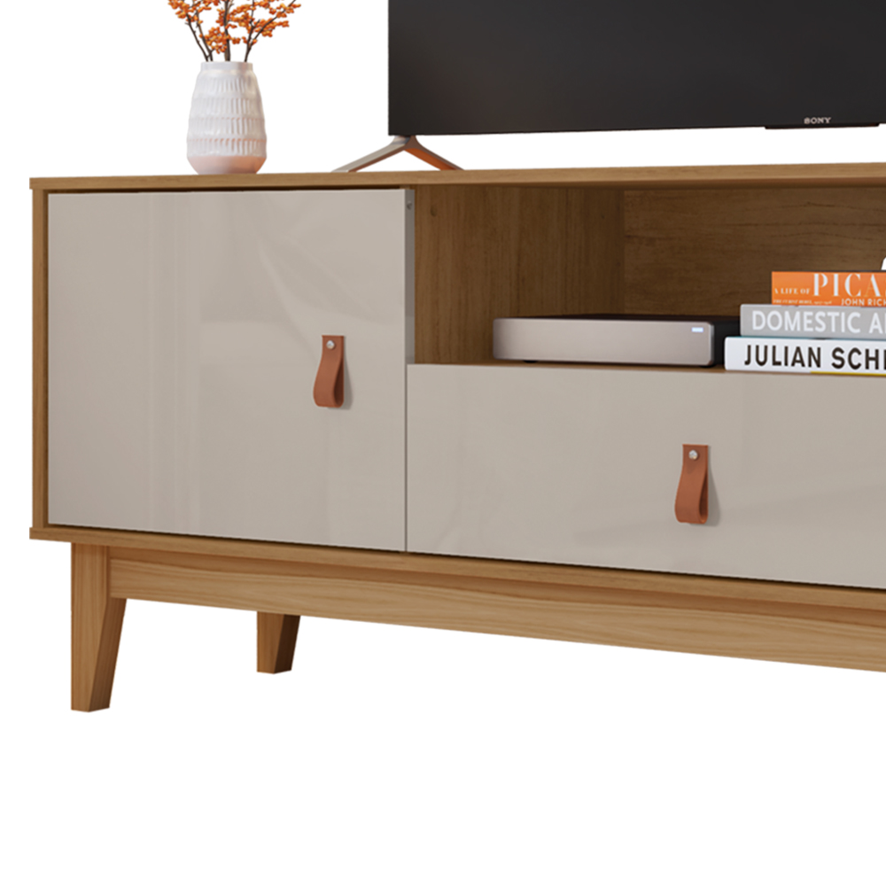 Rack Para Sala 160 CM 011096 Cedro Off White DCASA