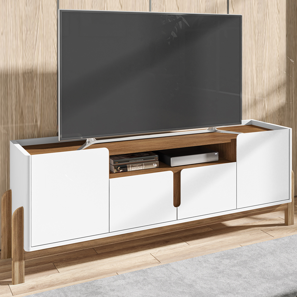 Rack Para Sala 170 cm 011080 Branco Cedro DCASA