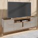 Rack Para Sala 170 cm 011080 Off White Cedro DCASA