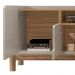Rack Para Sala 190 cm 011081 Off White Cedro DCASA