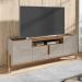 Rack Para Sala 190 cm 011081 Off White Cedro DCASA