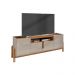 Rack para TV Brentford Off White Cedro