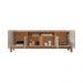 Rack para TV Brentford Off White Cedro