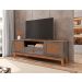 Rack para TV Isabela 1.6 Pintura Palha Cinza/Noce