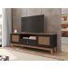 Rack para TV Isabela 1.6 Pintura Palha Preto Noce