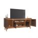Rack para TV Jayce Detalhe Frisado Cinza Noce