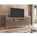 Rack para TV Jayce Detalhe Frisado Cinza Noce