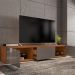 Rack para TV Lille Cinza Perola Noce