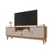 Rack para TV até 50 Polegadas Lyra Cedro Off White