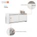 Sapateira Banco Dalia Quarto com 2 Porta Basculante Branco