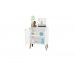 Aparador Buffet 2 Portas Equador Castani com Branco Casa Mobilia