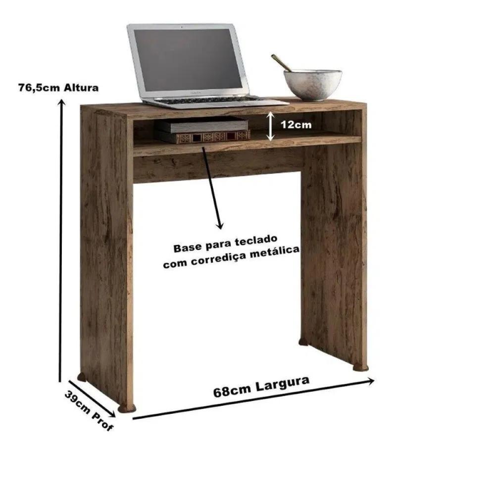 Mesa para Computador Aruba Castani Casa Mobilia