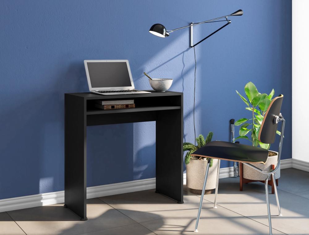 Mesa para Computador Aruba Preto Casa Mobilia