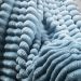 Cobertor Queen Fluffy Manta Flannel Ultrasoft - Acqua