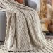 Cobertor Queen Marshmallow Manta Flannel Ultrasoft - Baunilha 