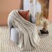 Cobertor Queen Marshmallow Manta Flannel Ultrasoft - Baunilha 