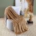 Cobertor Queen Marshmallow Manta Flannel Ultrasoft - Caramelo