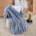 Cobertor Queen Marshmallow Manta Flannel Ultrasoft - Mirtilo Azul