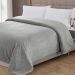 Cobertor Queen Popcorn Manta Flannel Extra Macia - Cinza