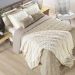 Cobertor Queen Willow Manta Flannel Ultrasoft - Marfim