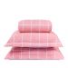 Cobre Leito Casal Padrão Classic Estampado 160 Fios 3 Peças - Grid Rose