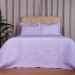 Cobre Leito Casal Padrão Classic Estampado 160 Fios 3 Peças - Poa Lilas