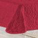 Cobre Leito Queen Bouti Mavie Floral Micropercal 180 Fios 3 Peças - Vermelho