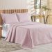 Cobre Leito Queen Bouti Mavie Geométrico Micropercal 180 Fios 3 Peças - Rose