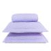 Cobre Leito Queen Classic Estampado 160 Fios 3 Peças - Poa Lilas