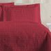 Cobre Leito Queen Plata Percal 200 Fios 3 Peças - Vermelho